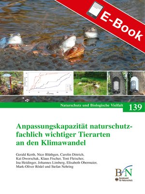 cover image of Anpassungskapatzität naturschutzfachlich wichtiger Tierarten an den Klimawandel